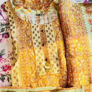 cotton silk suit